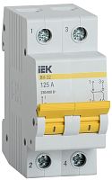 Выключатель нагрузки (мини-рубильник) IEK KARAT ВН-32 2п 125А тип AC картинка